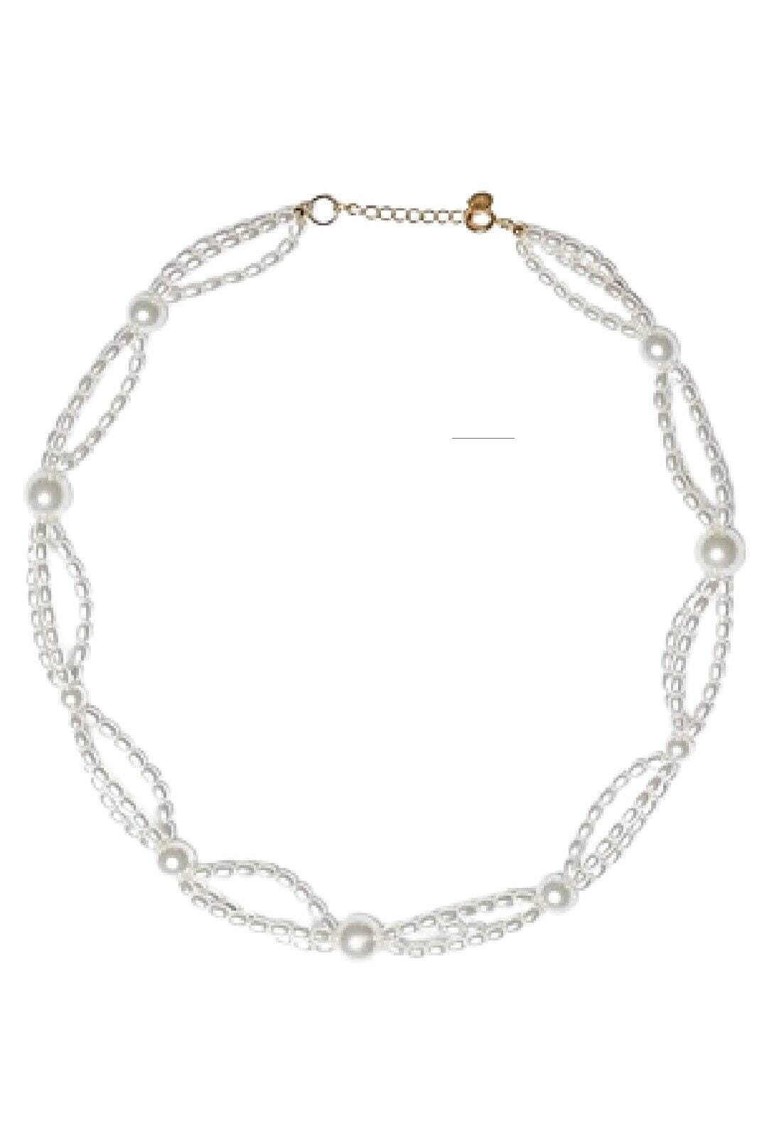 Forudbestilling - Sorelle Jewellery - Ripple Necklace - Forgyldt Halskæder 