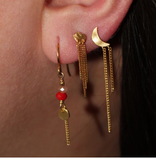 Stine A - Miss Paris Mini Earring - Boheme - 1419-02-S Øreringe 