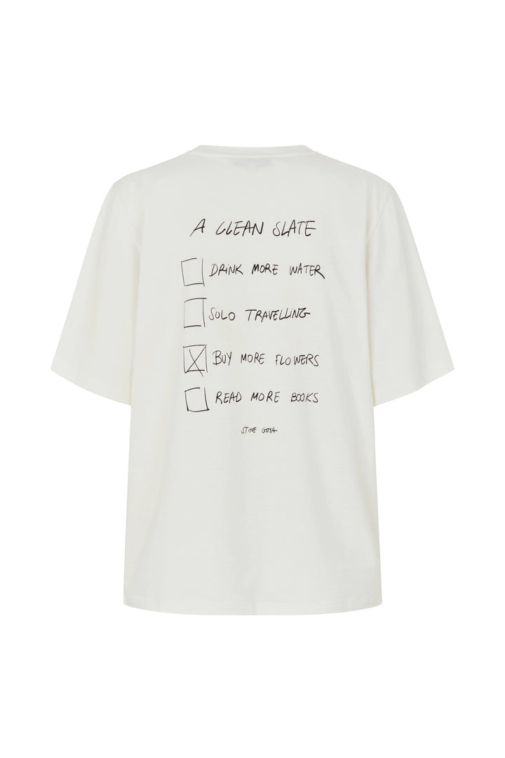 Stine Goya - 2243 Light Jersey, Short Sleeve T-shirtsg-ps26-t009-2243p - Petunia Bouquet, A Clean Slate T-shirts 