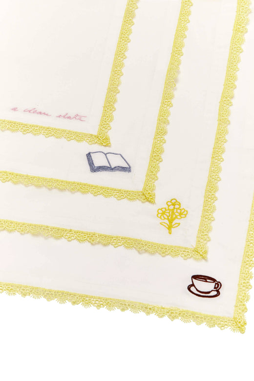 Stine Goya - 2475 Table Wear / Napkin, Napkinsg-ps26-o012-2475 - French Vanilla 