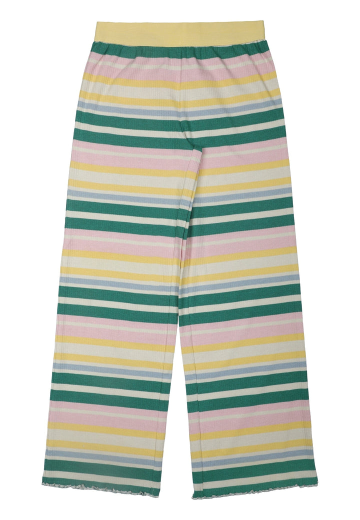The New - Tnkate Wide Rib Pants - Lemon Drop Bukser 