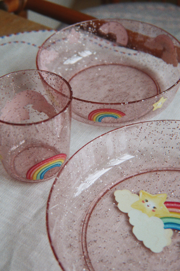 Konges Sløjd - Sparkly Dinner Set Ks106243 - Rainbow