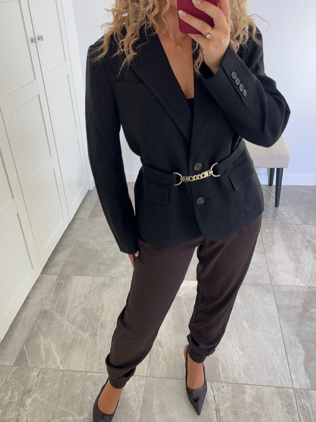 Valentin Studio - Classic Blazer - Black Blazere 