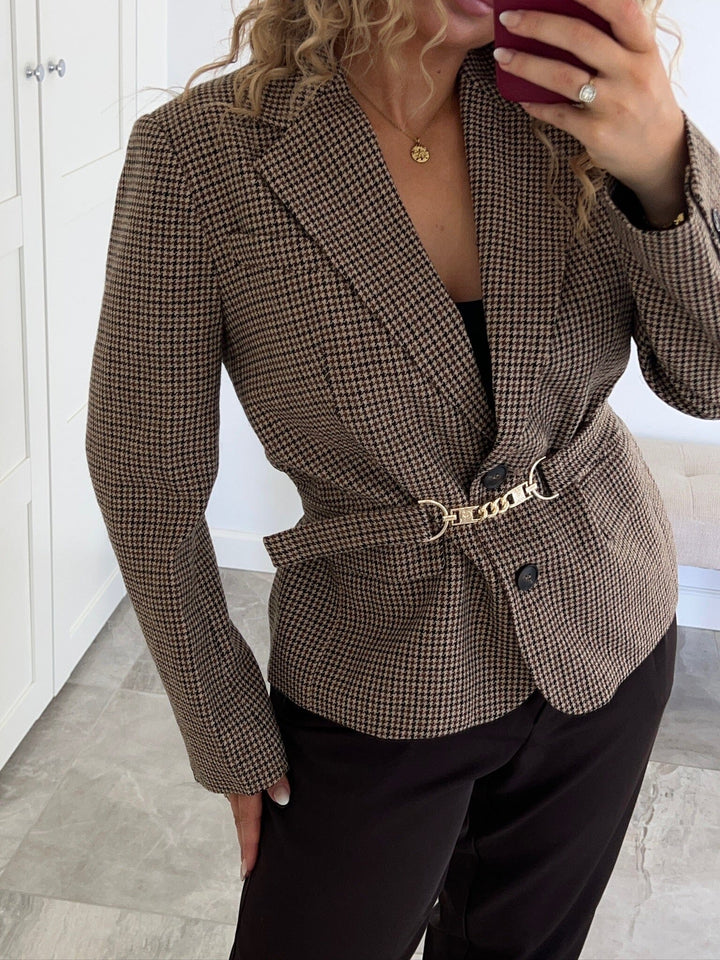 Valentin Studio - Classic Blazer - Coffee Blazere 
