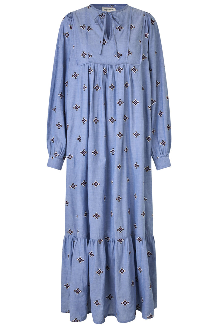 Ennakkotilaus - Lollys Laundry - Latourll Maxi Dress Ls25435-3007 - 22 Light Blue