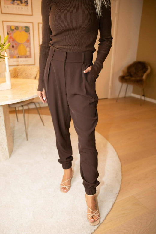 Valentin Studio - Pretty Pants 156622 - 676 - Dark Brown Bukser 