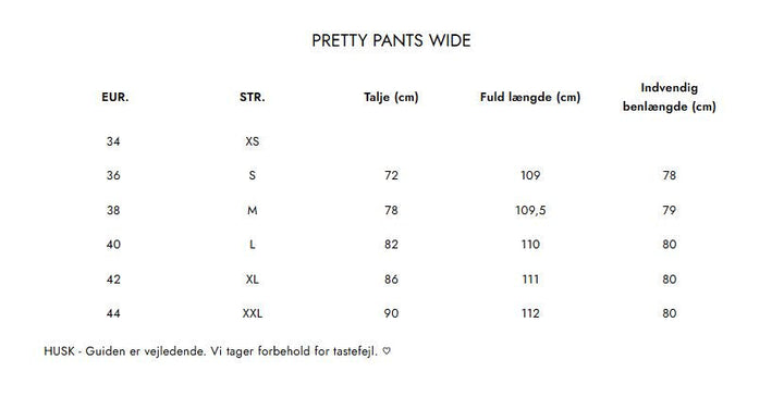 Valentin Studio - Pretty Pants Wide - Black Bukser 