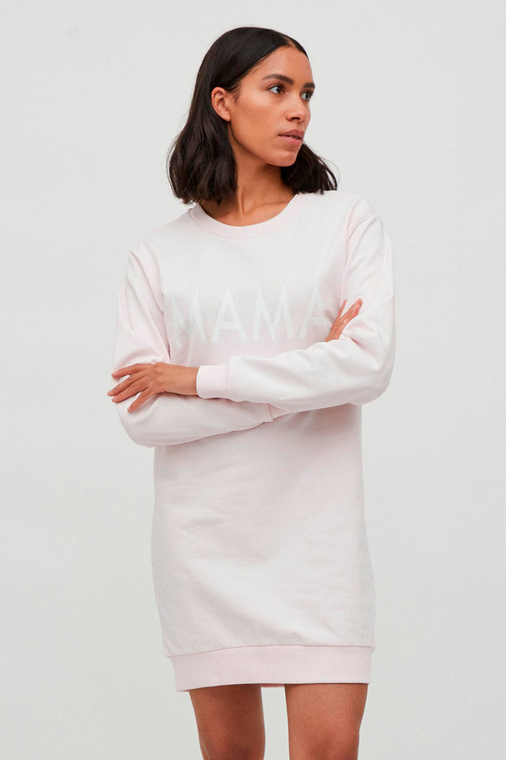 VILA - Vimitta L/S Sweat - Rosewater Sweatshirts 