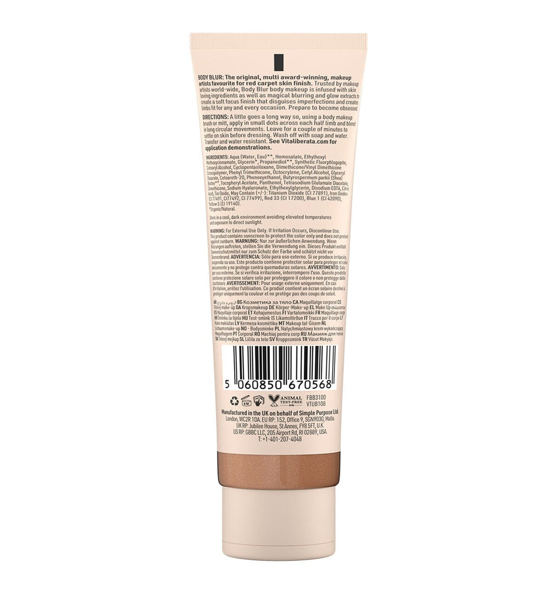 Vita Liberata - Body Blur - Medium Selvbruner 