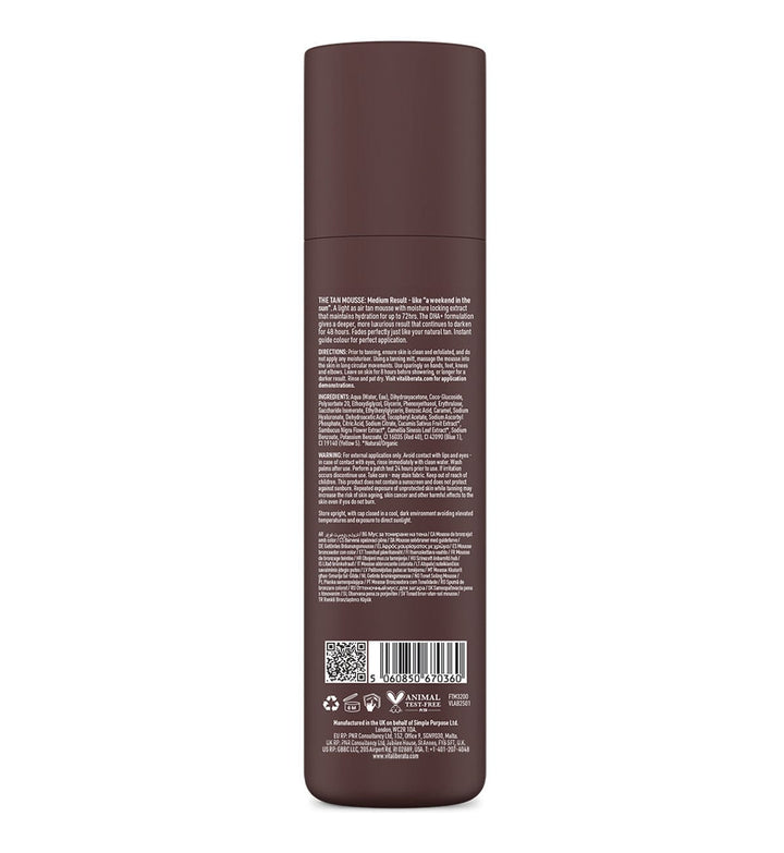 Vita Liberata - Tinted Tanning Mousse - Medium Selvbruner 
