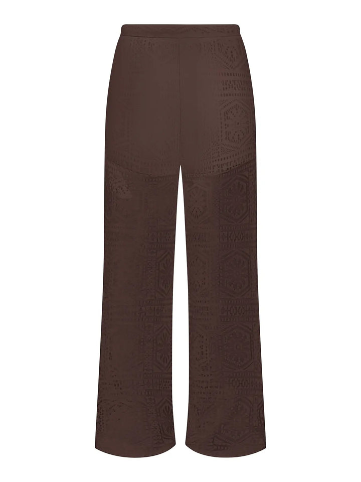 Only - Onllian Lace Wide Pants - 5045334 Shopping Bag