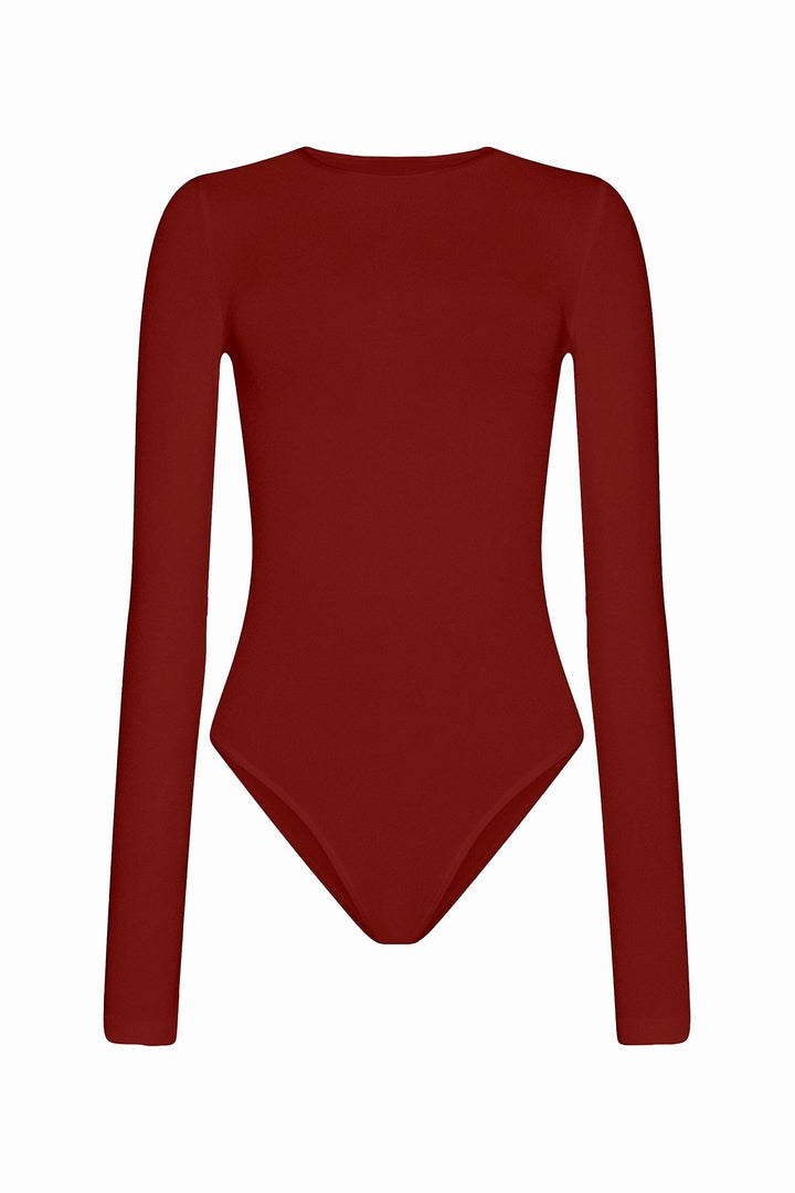 Wolford - Berlin Body 75087 - 3265 Bordeaux Bodystockings 
