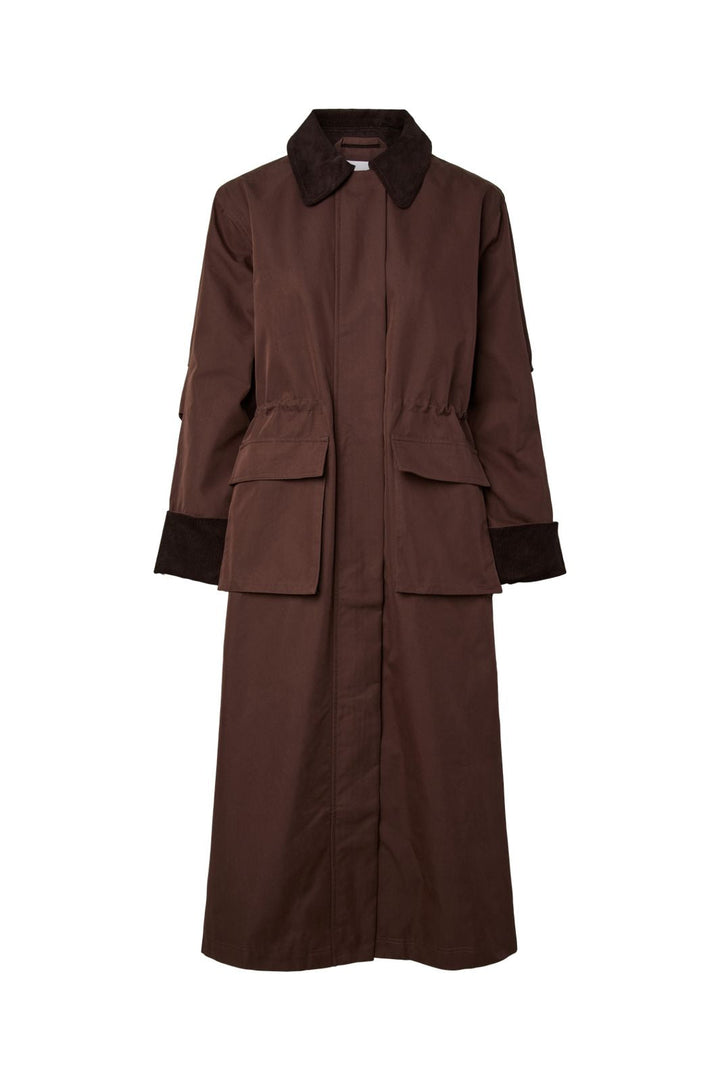 YAS - Yasanca Ls Parka Coat - 5054346 Coffee Bean