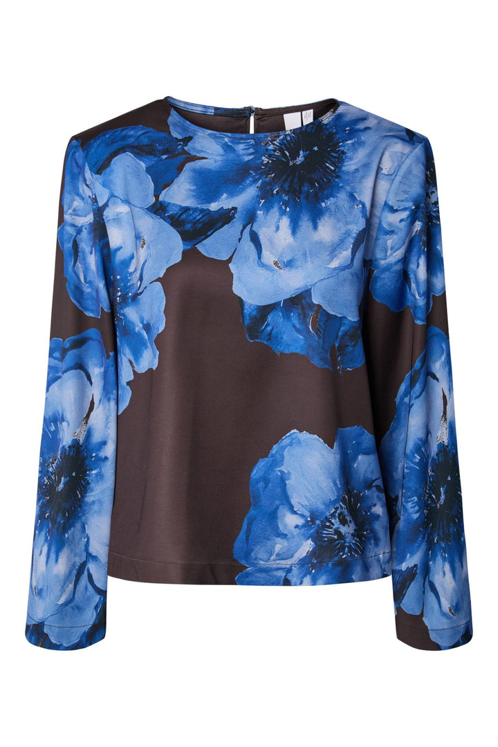 YAS - Yasarlene Ls Top - 5121525 Chocolate Brown Arlene Aop