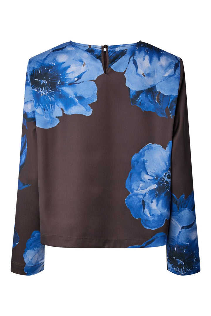 YAS - Yasarlene Ls Top - 5121525 Chocolate Brown Arlene Aop