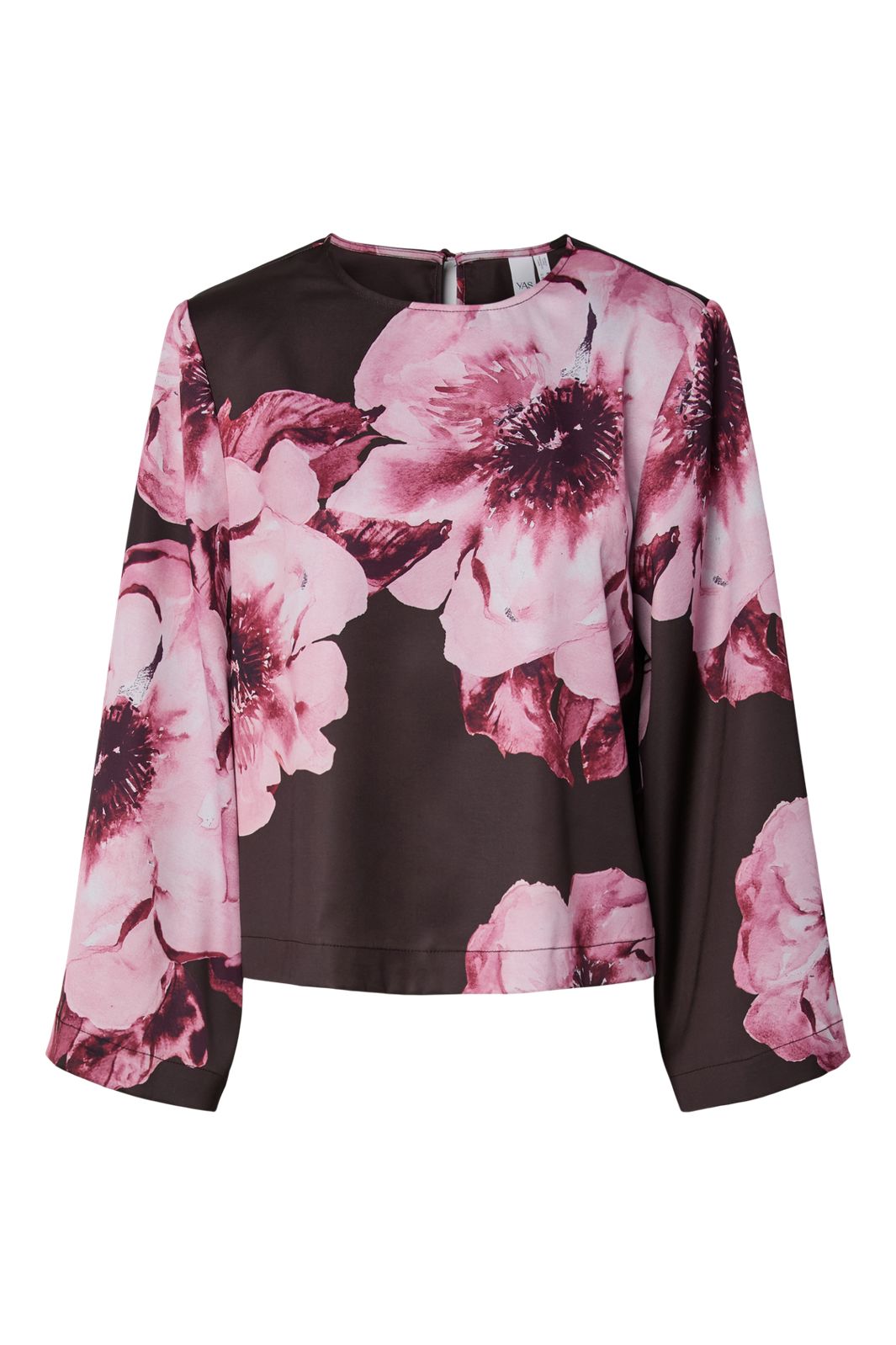 YAS - Yasarlene Ls Top - 5161998 Chocolate Brown Arlene Pale Lilac