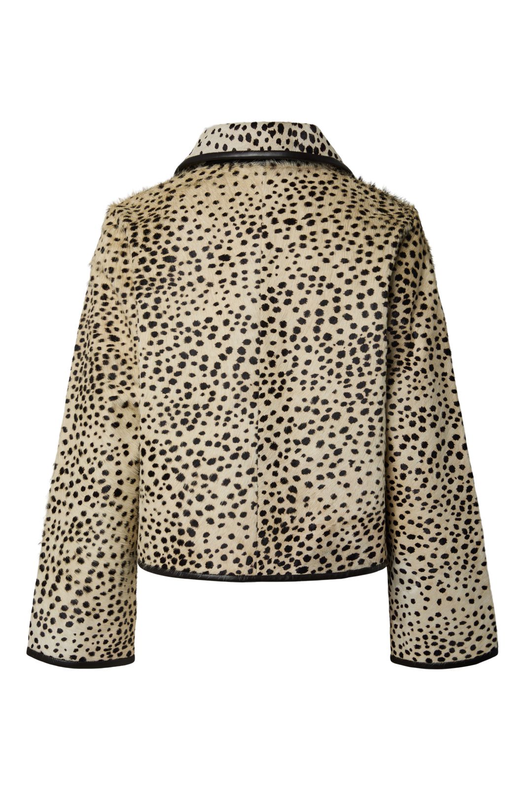 YAS - Yascheemi Ls Leather Jacket - 5217206 Sea Pearl Cheemi Print