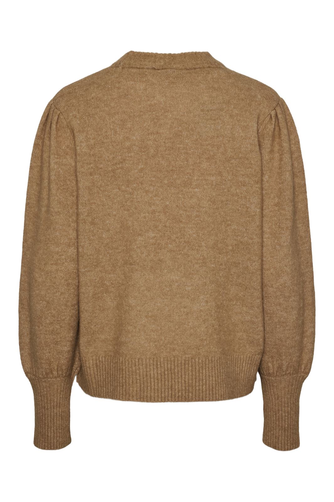 Y.A.S - Yasjuva Ls Knit Pullover - 4570346 Tigers Eye Birch Stitch