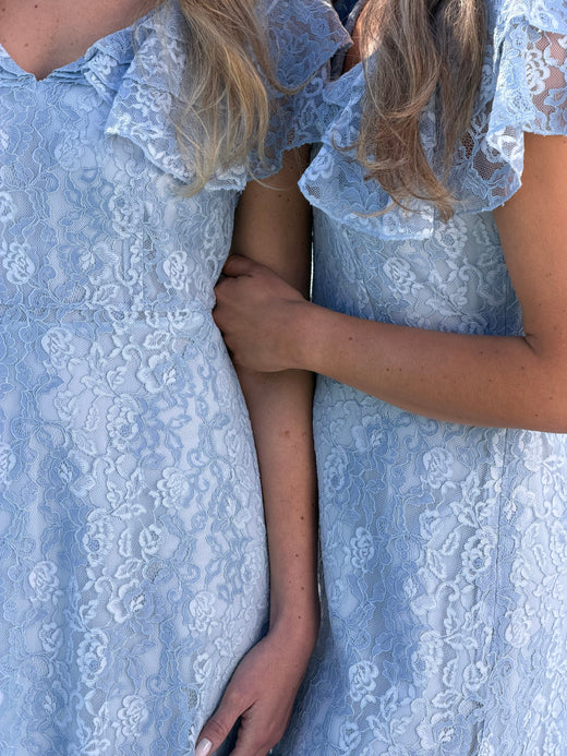YAS - Yaslovisa Ss Ankle Lace Dress - 5132282 Skyway Kjoler 