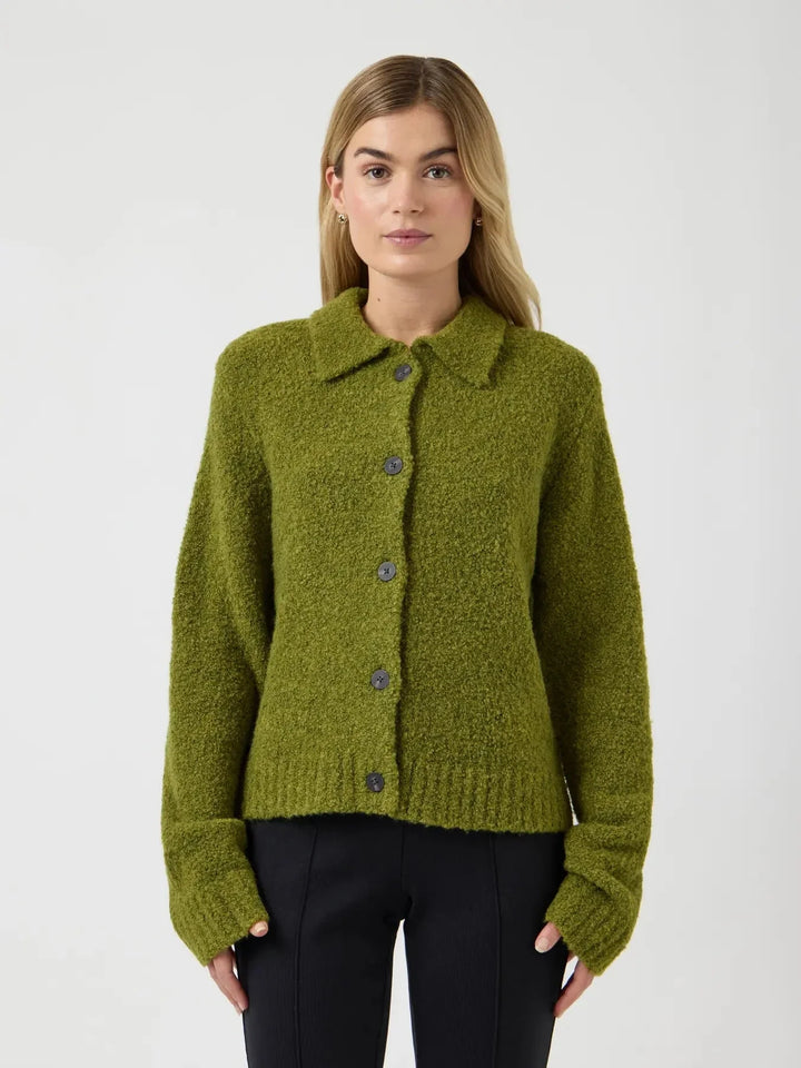 YAS - Yasmaddie Ls Knit Cardigan - 5097003 Cardamom Seed Cardigans 