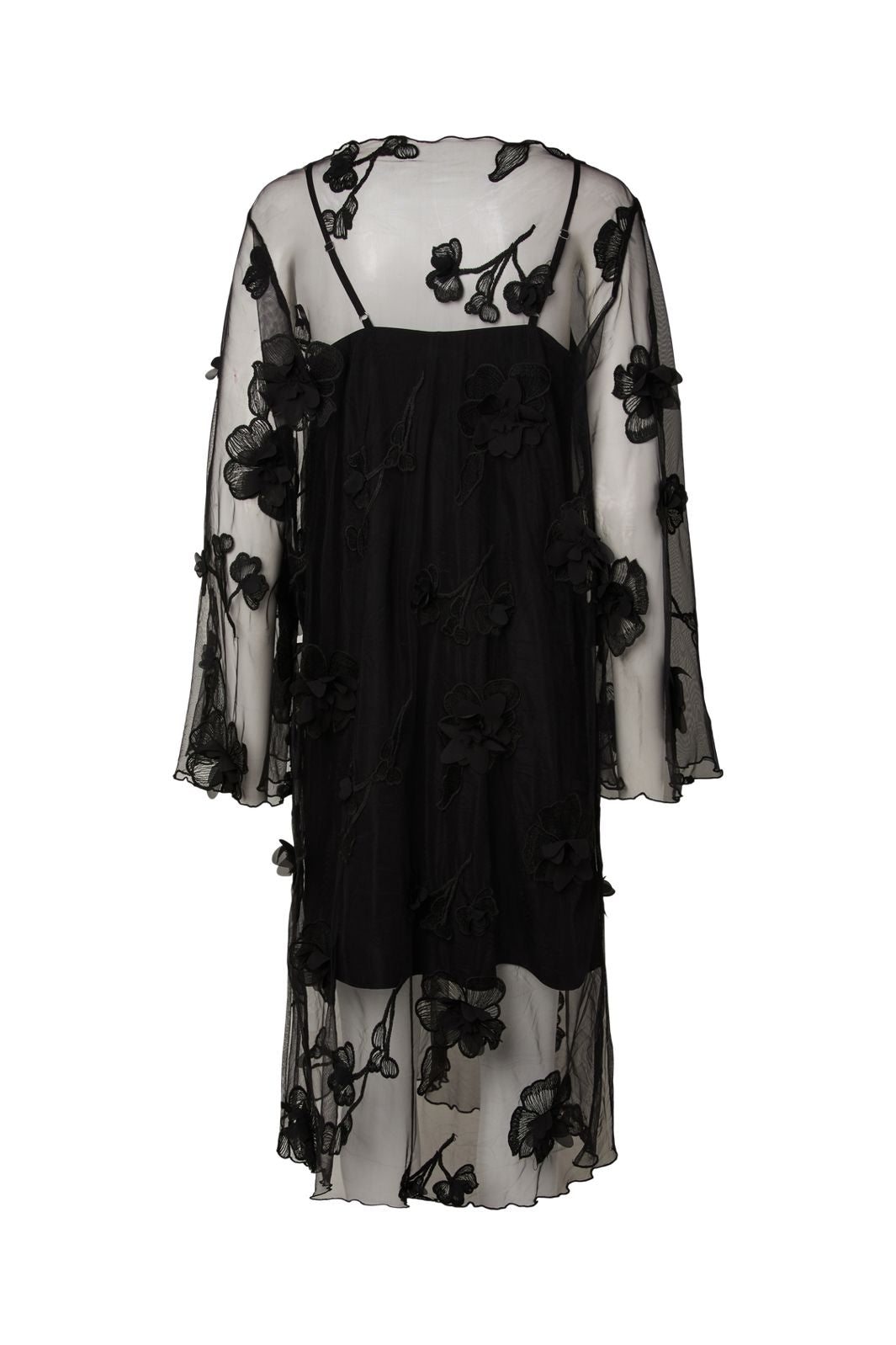YAS - Yasornella 3/4 Long Dress - 5109918 Black