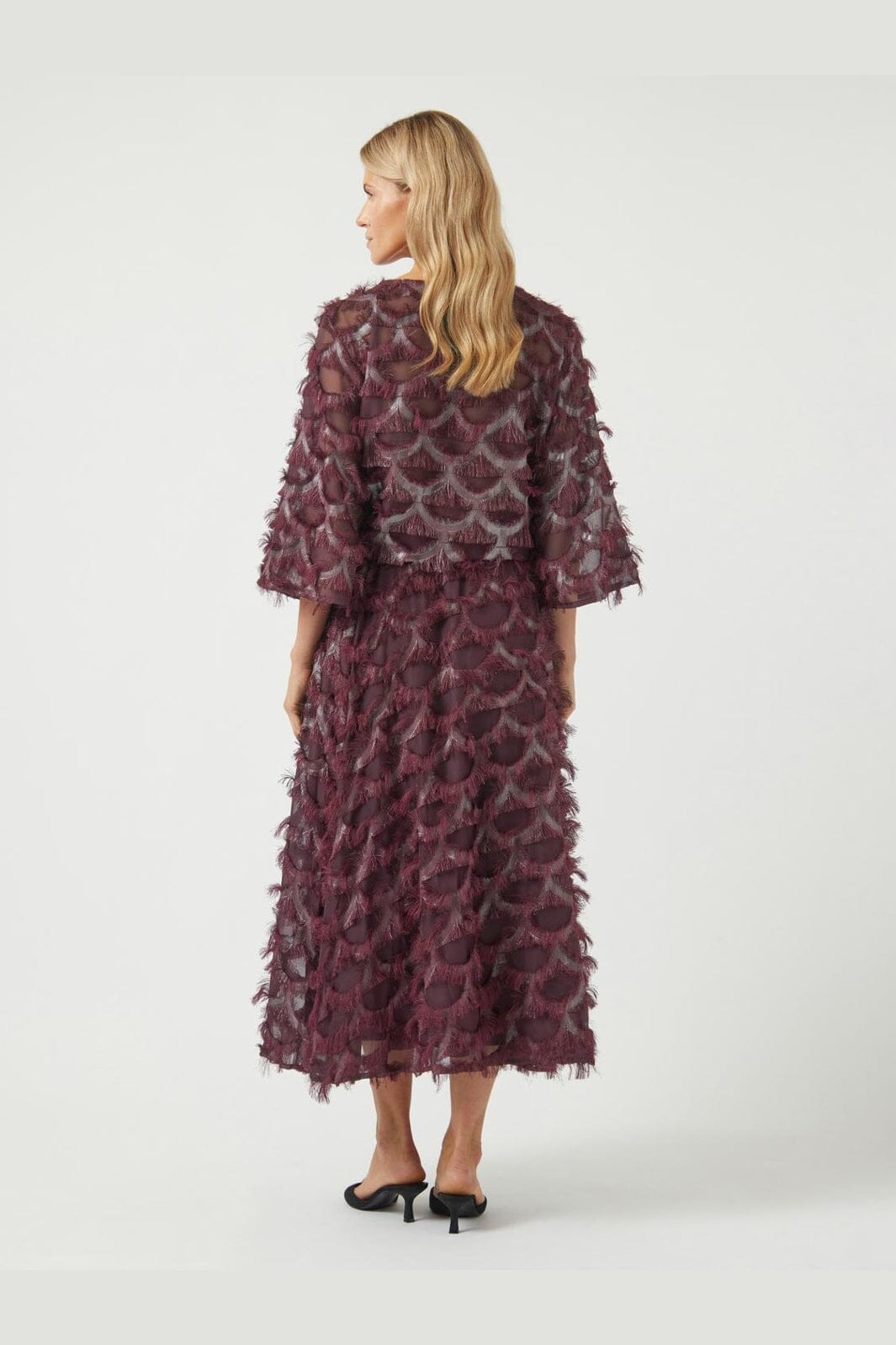 YAS - Yaspazilla Skirt - 4875443 Port Royale W Metallic