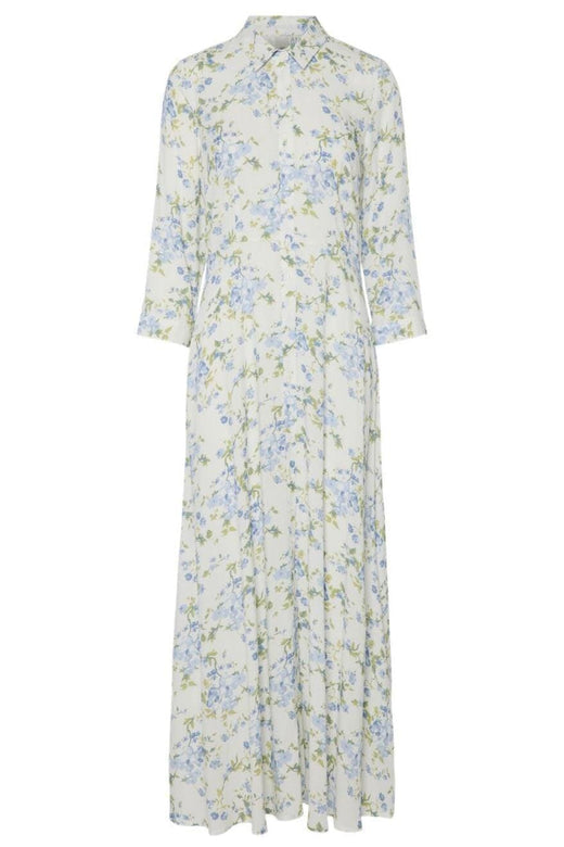 YAS - Yassavanna Long Shirt Dress - 4745084 Star White Sumelli Kjoler 