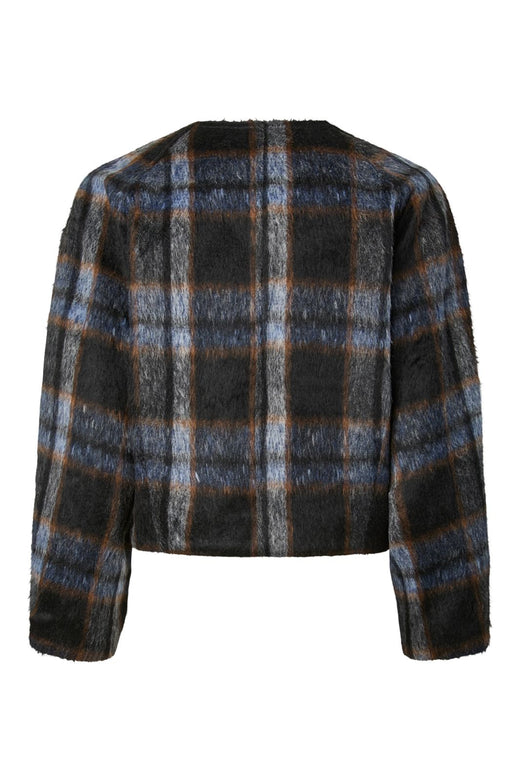 YAS - Yastalino Ls Wool Blend Jacket - 5141752 Black Check