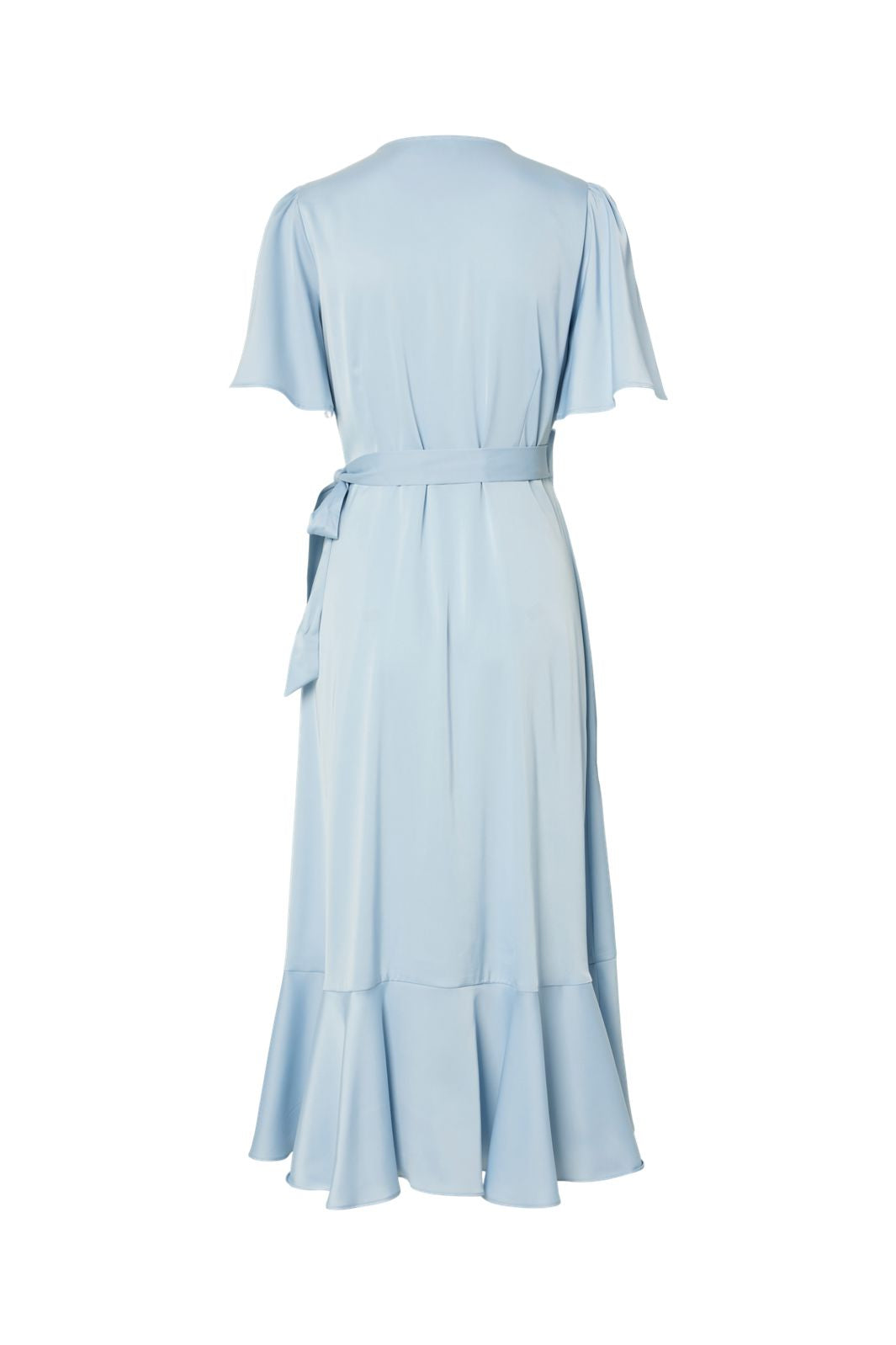 YAS - Yasthea 2/4 Midi Wrap Dress - 4971092 Skyway