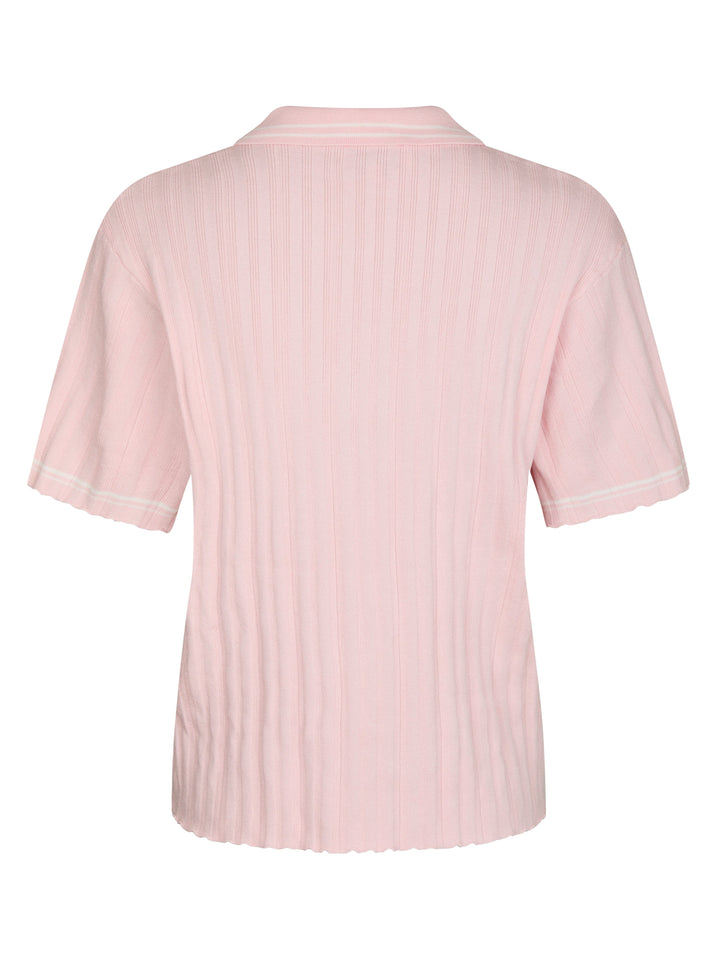 Yellow Lane - Alpha Polo 165405 - 754 - Light Pink Strikbluser 